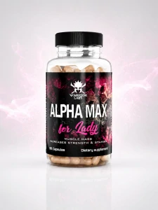 Alpha Max for LADY – bylinný komplex pre aktívne ženy